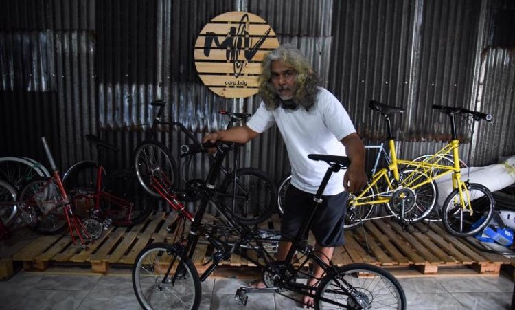 Berawal dari Iseng, Sepeda Minivelo Produksi Katapang Tembus Pasar Dunia