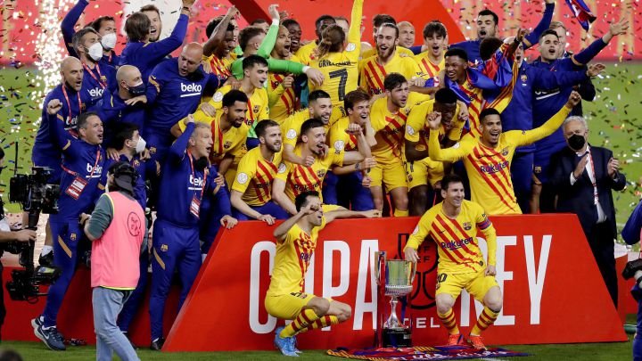 Gelar Piala Raja Bikin Barcelona Pede Incar Trofi La Liga