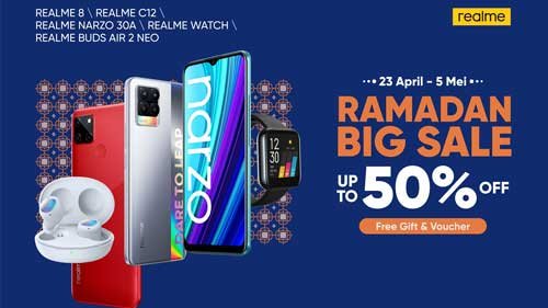 Ragam Promo Realme di Ramadan Big Sale