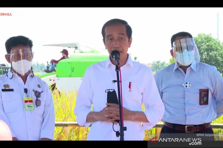Di Indramayu, Jokowi Dengarkan Keluhan Para Petani