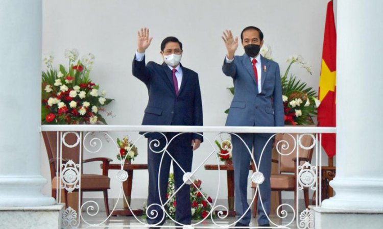 Presiden Jokowi Bahas Empat Isu Saat Bertemu PM Vietnam