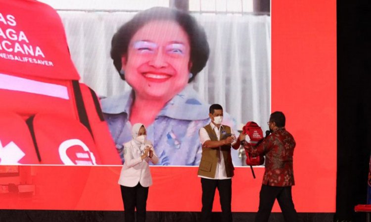 Megawati Canangkan Gerakan Budaya Siaga Bencana yang Diinisiasi BMKG