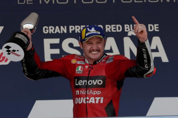 Pebalap Ducati Jack Miller Juarai GP Spanyol