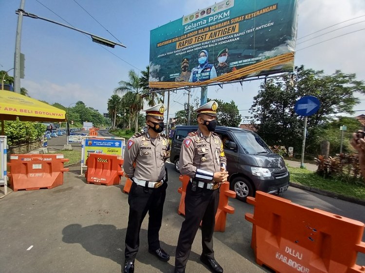 Lagi, 2 Mobil Travel Bodong Diamankan Satgas Penanganan Covid 19 Kabupaten Bogor