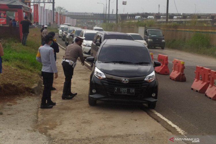 Polisi Telah Putar Balik 836 Kendaraan Pemudik di Kabupaten Bandung