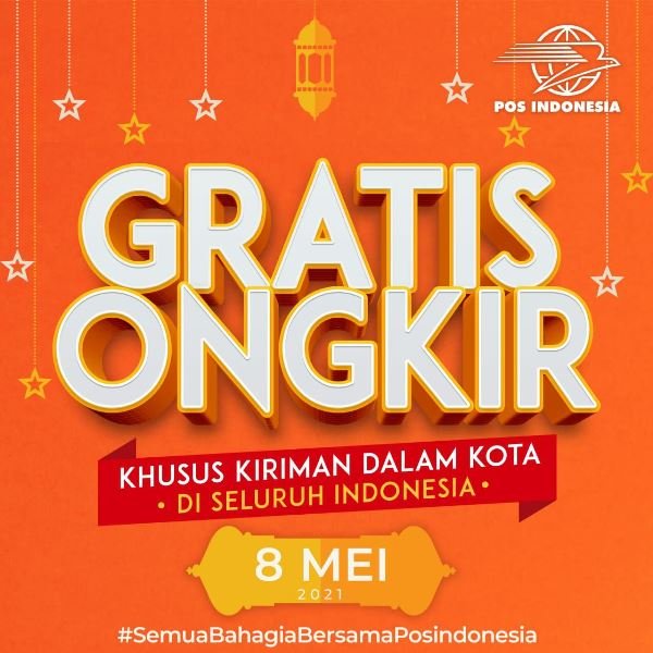 Pos Indonesia Gelar Program Gratis Ongkir di Seluruh Indonesia 