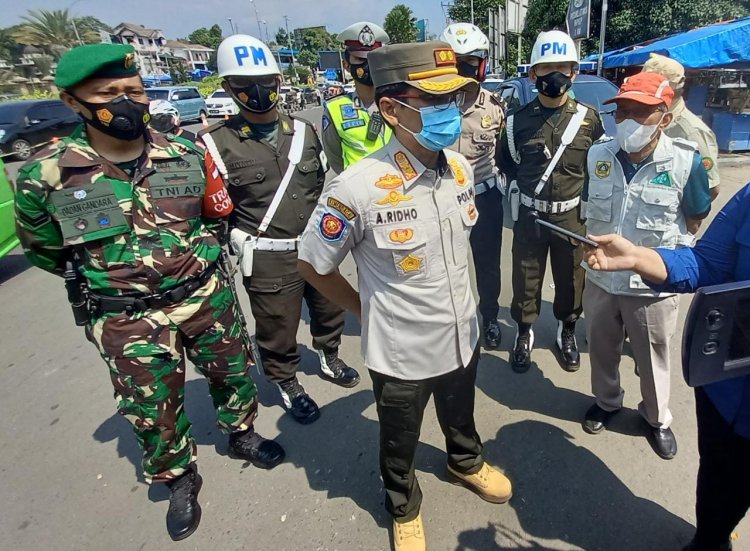 Satgas Penanganan Covid-19 Kabupaten Bogor Tambah Titik Penyekatan di Jalur Tikus