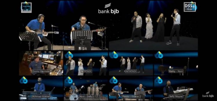 Semarak Nostalgia Musik 90an dalam Konser 7 Ruang bank bjb