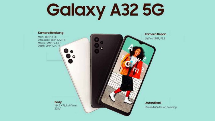 Samsung Galaxy A32 5G Hadir di Indonesia