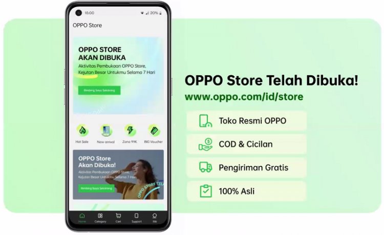 OPPO Store Resmi Hadir dalam Genggaman