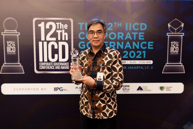 BJB Raih Top 50 Emiten pada Ajang The 12th IICD Corporate Governance Award