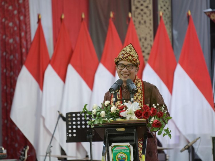 Ridwan Kamil Penuhi Janji Desain Islamic Center dan Sungai Musi Pelembang