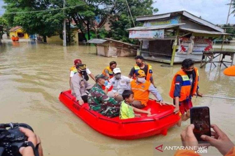 Gawat, 21 Kecamatan di Kabupaten Bekasi Rawan Banjir
