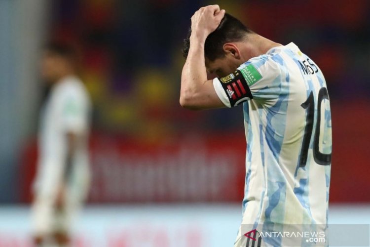 Jelang Argentina vs Cile, Messi Khawatir Tertular Covid-19