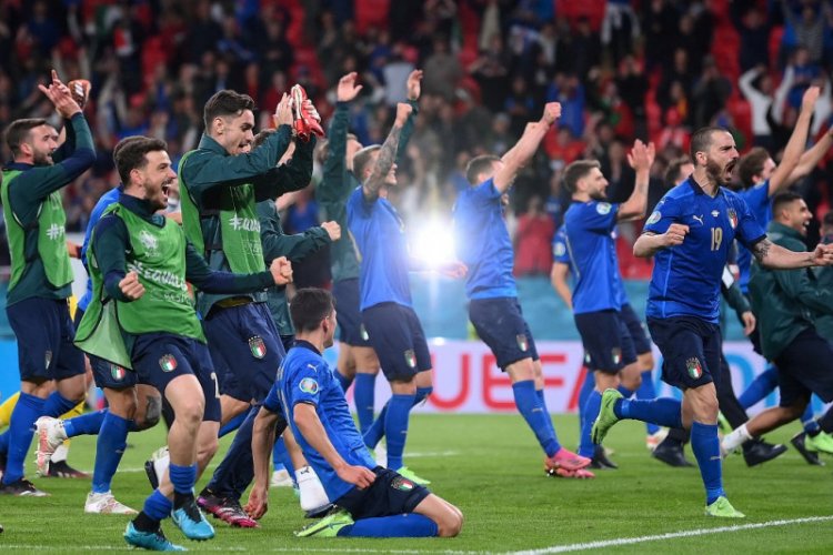 Italia ke final Euro 2020, Ini Soal Kekuatan Mental