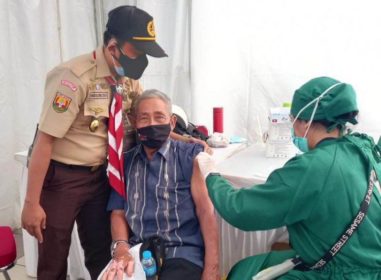 Vaksinasi Covid 19 di Kabupaten Bogor Dikebut