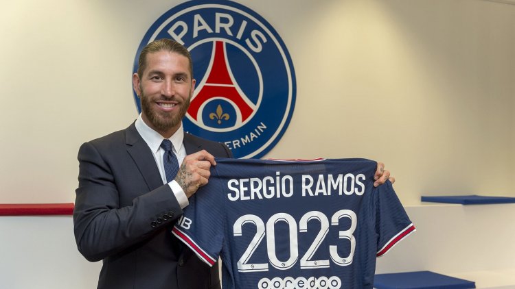 PSG Resmi Kontrak Sergio Ramos 2 Tahun