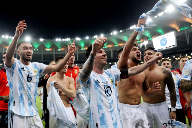 Mantap, Argentina Juara Copa America di Kandang Brasil
