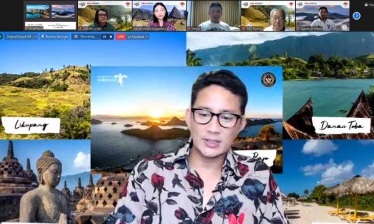 Menparekraf-KBRI Ajak Masyarakat Singapura Wisata Virtual ke Bromo