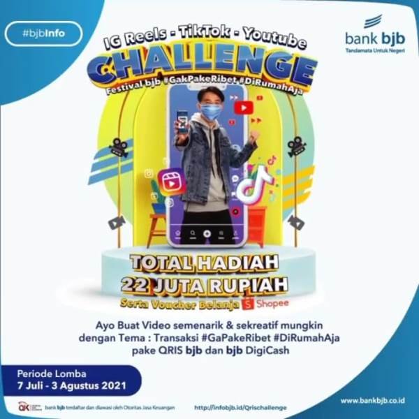 Bank bjb Gelar Challenge Festival Berhadiah Total Rp22 Juta