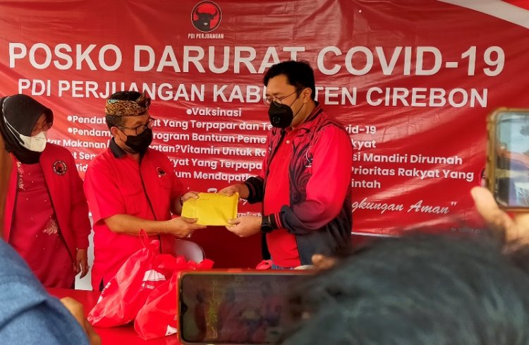 Hampir Setengah Miliar Rupiah PDIP Bantu Warga Terdampak Covid-19