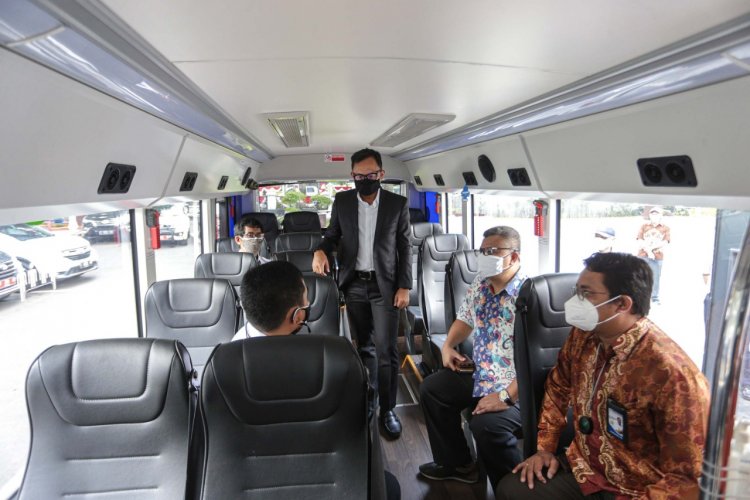 Pemkot  Bogor Uji Coba Bus Listrik Gratis Selama Sebulan
