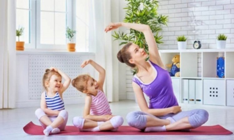 Latihan Yoga Ibu dan Anak Tingkatkan Kualitas Hubungan