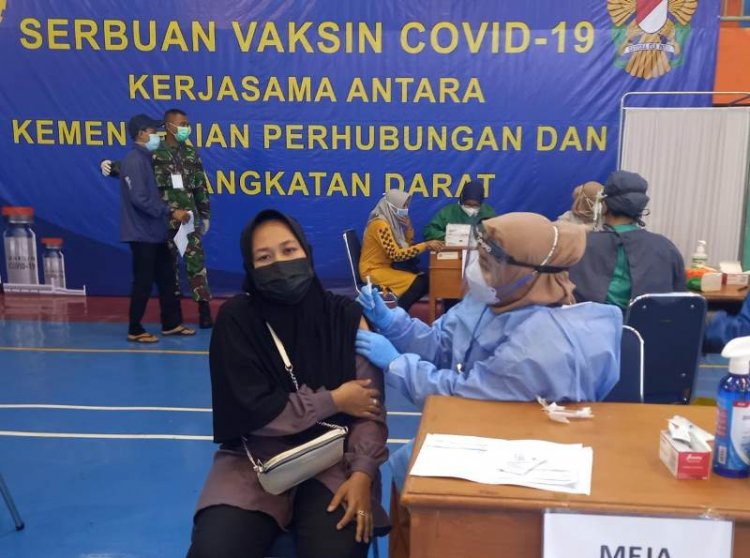 Kabupaten Bogor Dibantu Kemenhub dan TNI/Polri Genjot Vaksinasi Massal