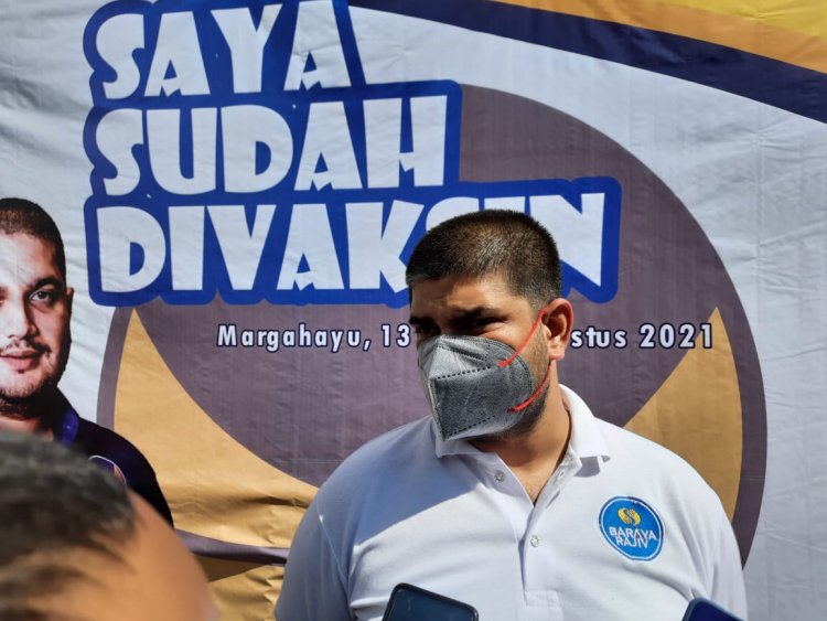 DPD Partai Nasdem Jabar Gelar vaksinasi di Margahayu Kab Bandung