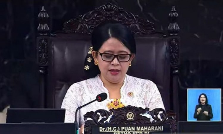 Membuka Rapat Paripurna, Puan Sapa Megawati dan SBY
