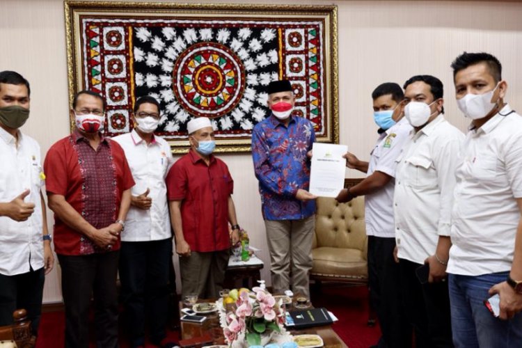 KONI bahas Rakor PON Aceh-Sumut dengan Gubernur Aceh