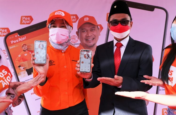 HUT ke-76 RI, Pos Indonesia Luncurkan Layanan Kurir PosAja