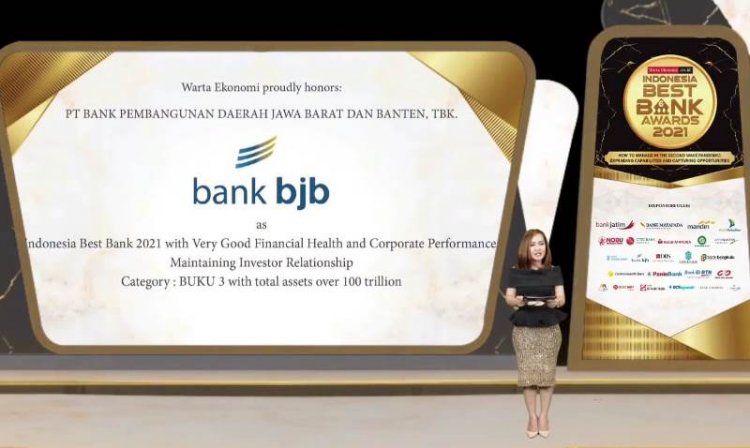 BJB Raih Penghargaan Indonesia Best Bank 2021