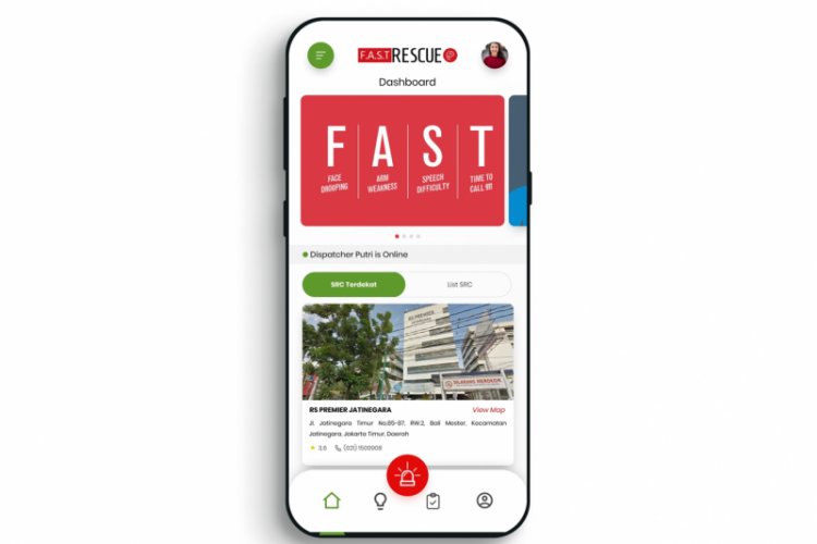 FAST Rescue, Aplikasi untuk Bantu Tangani Pasien Stroke