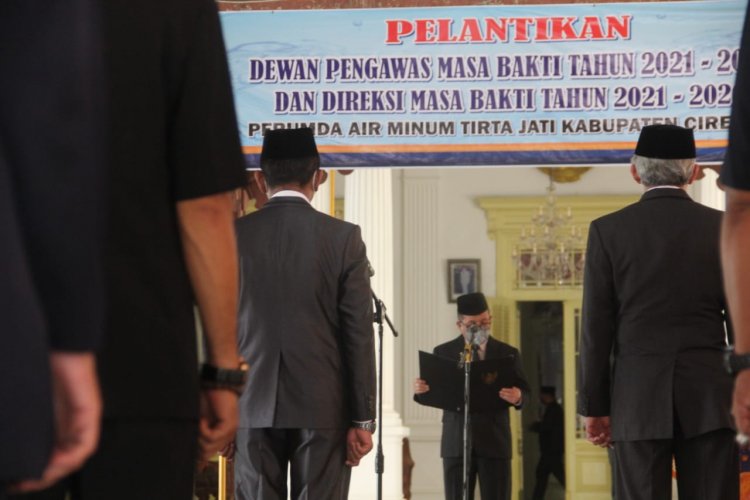 Bupati Cirebon Klaim Direksi PDAM Dilantik Dari Hasil Pleno